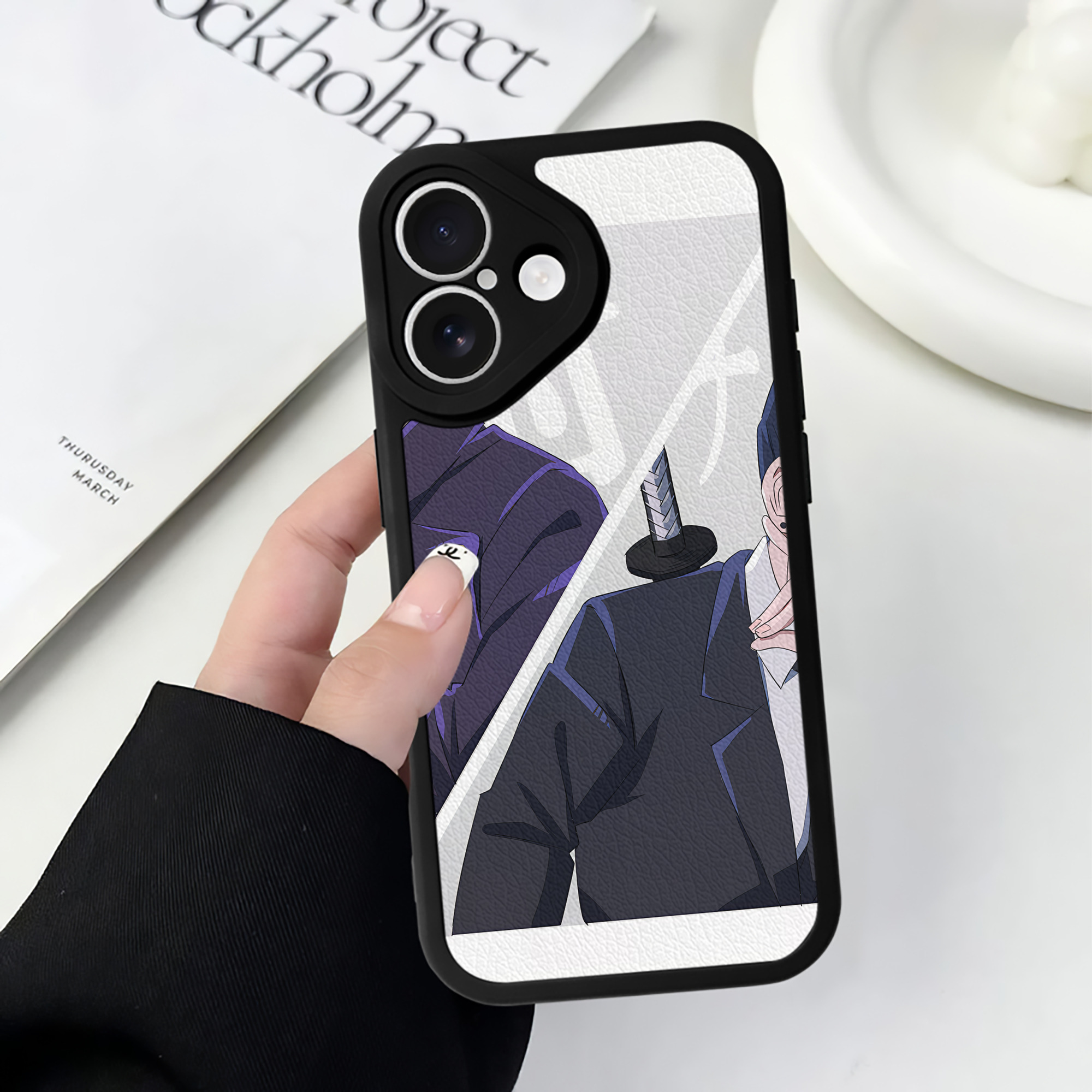 （画像用） SPY×FAMILY间谍家家酒 【iPhone 16シリーズ対応】シリコンスマホケース（レザー調） 材質：シリコン